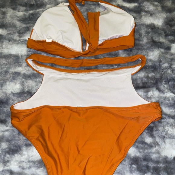 Matte Collection Orange Bikini - Picture 4 of 4